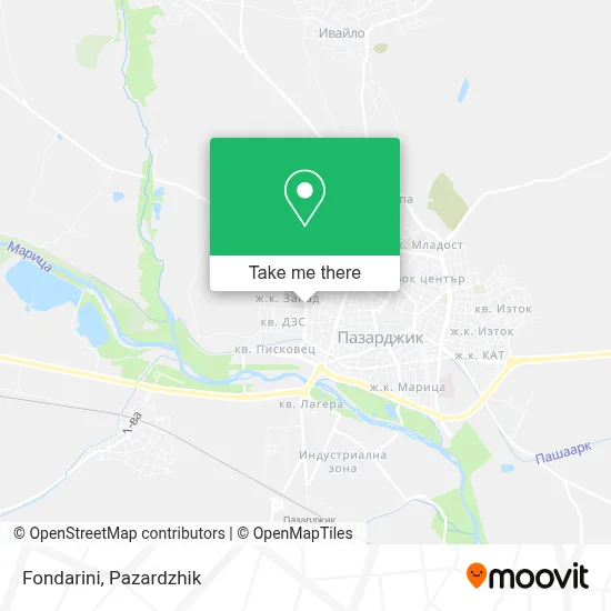 Fondarini map