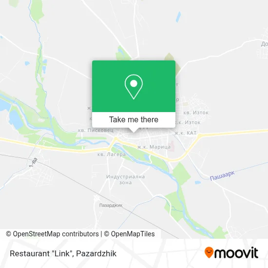 Restaurant "Link" map