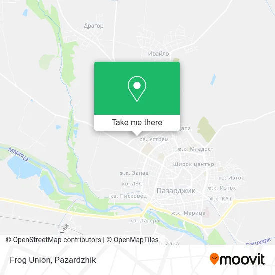 Frog Union map