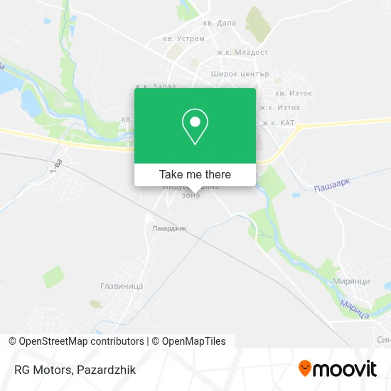 RG Motors map