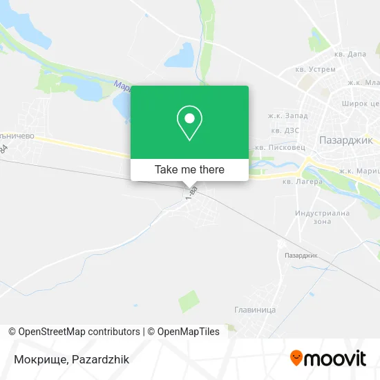 Карта Мокрище
