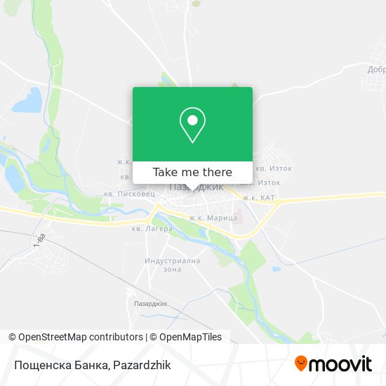Пощенска Банка map