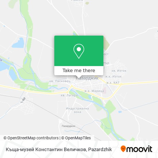 Къща-музей Константин Величков map