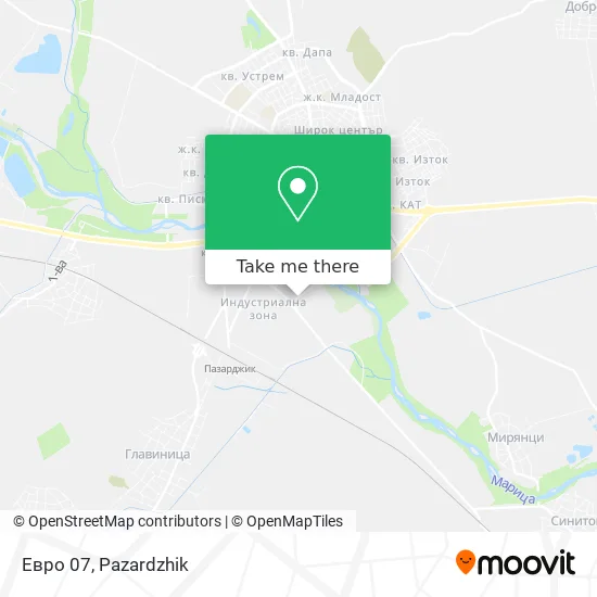 Карта Евро 07