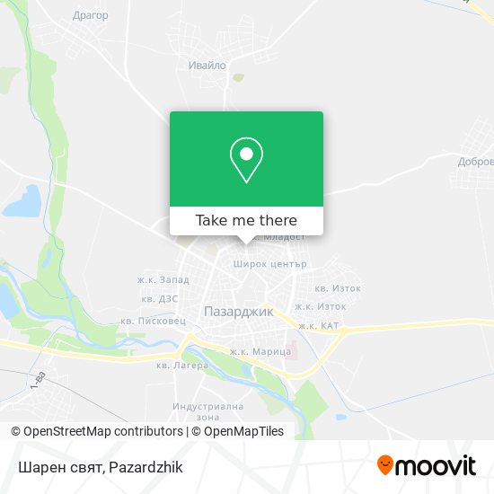 Шарен свят map