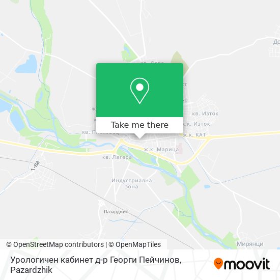 Урологичен кабинет д-р Георги Пейчинов map