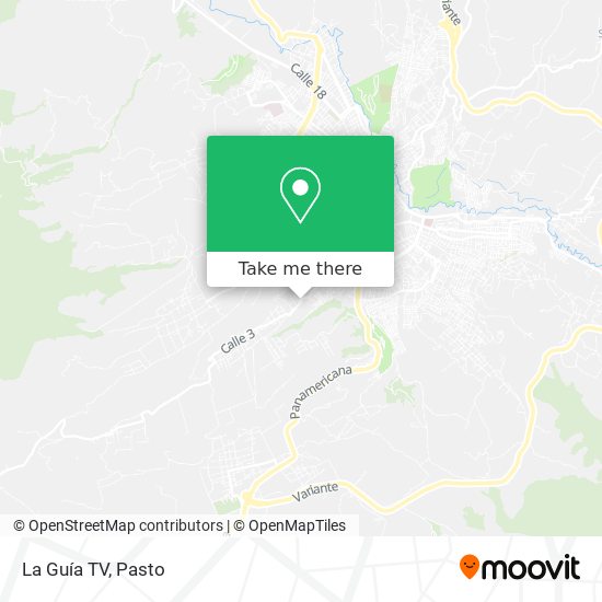 Mapa de La Guía TV