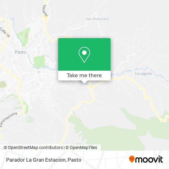 Mapa de Parador La Gran Estacion