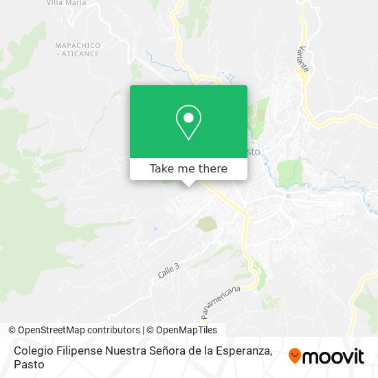 Mapa de Colegio Filipense Nuestra Señora de la Esperanza