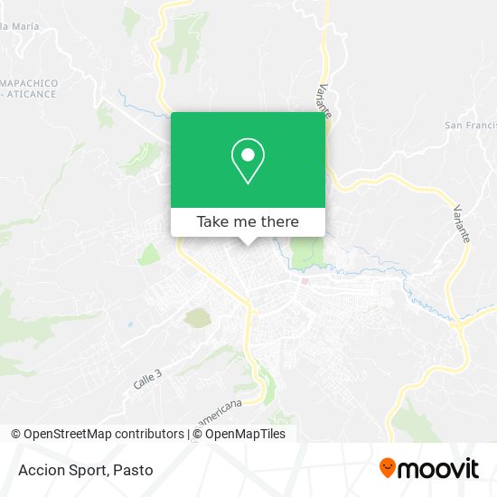 Accion Sport map