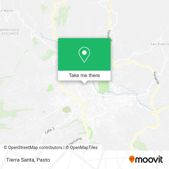Tierra Santa map
