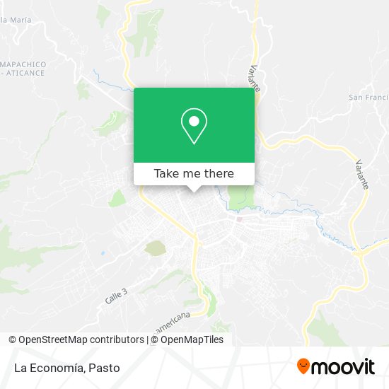 Mapa de La Economía