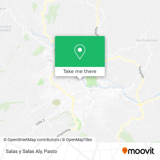 Mapa de Salas y Salas Aly