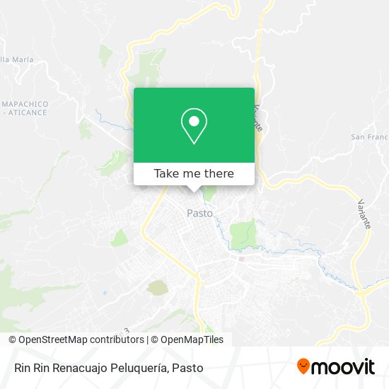 Rin Rin Renacuajo Peluquería map