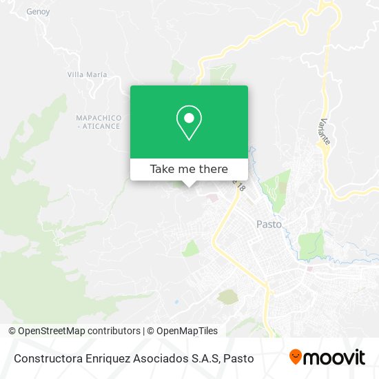 Mapa de Constructora Enriquez Asociados S.A.S
