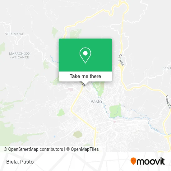 Biela map