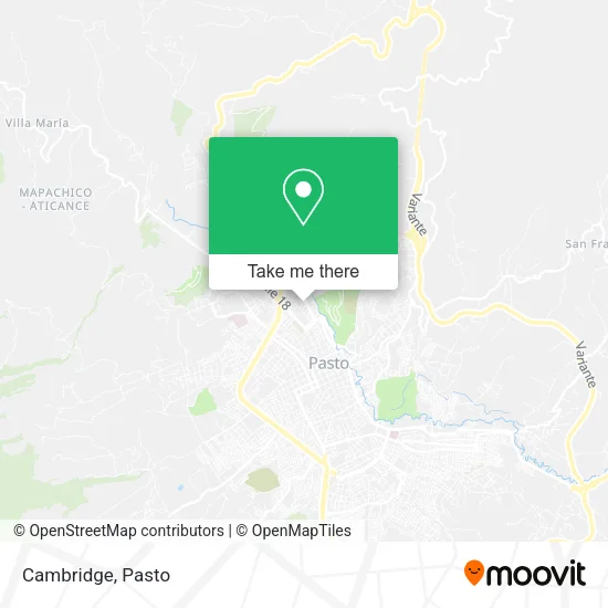 Cambridge map
