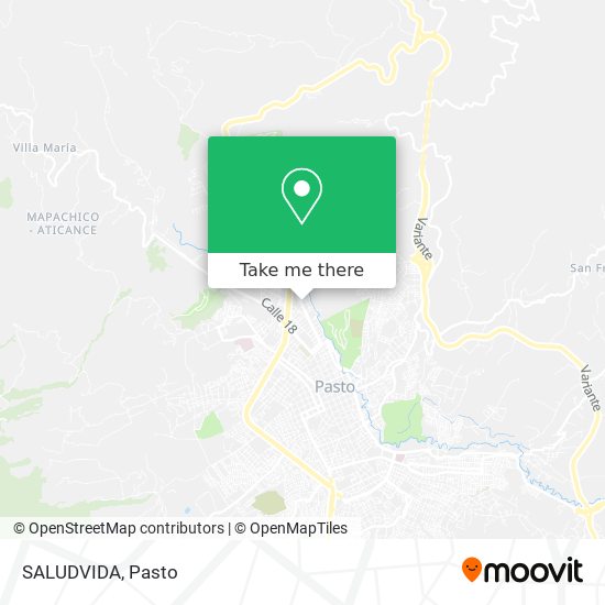 SALUDVIDA map