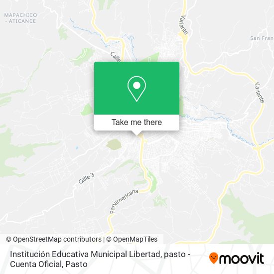 Institución Educativa Municipal Libertad, pasto - Cuenta Oficial map