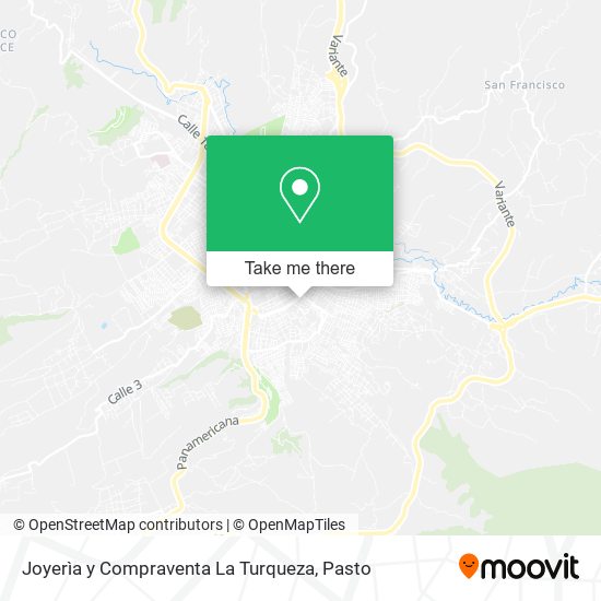 Mapa de Joyerìa y Compraventa La Turqueza