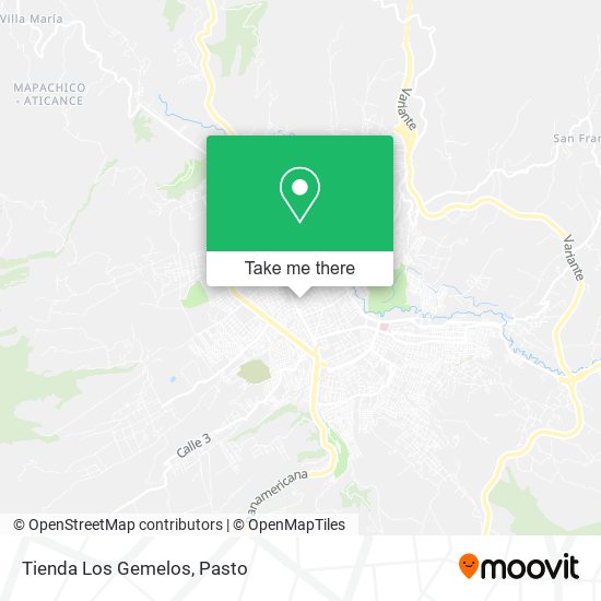 Mapa de Tienda Los Gemelos