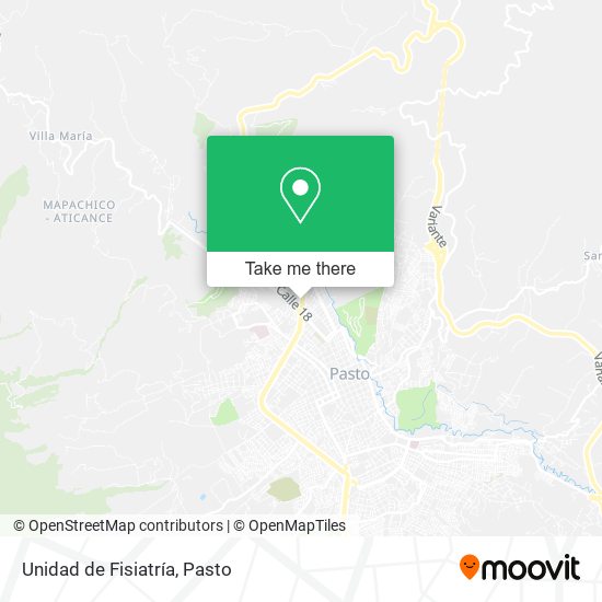 Unidad de Fisiatría map