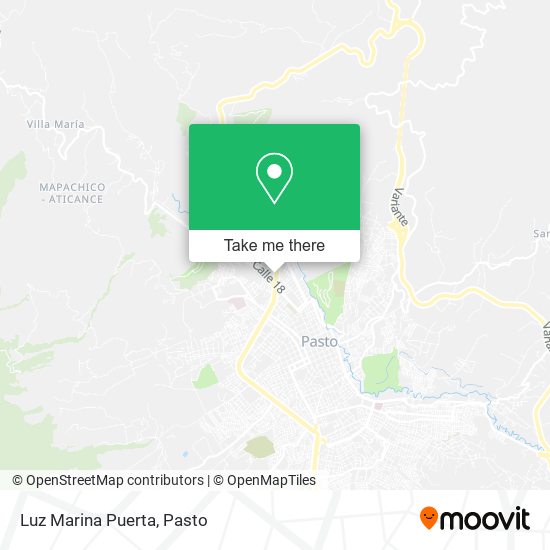 Mapa de Luz Marina Puerta