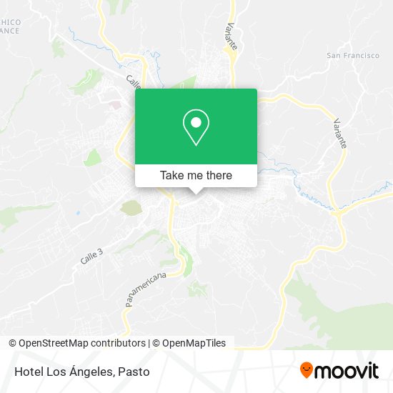 Hotel Los Ángeles map