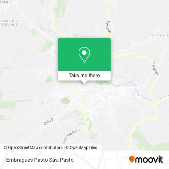 Embragues Pasto Sas map