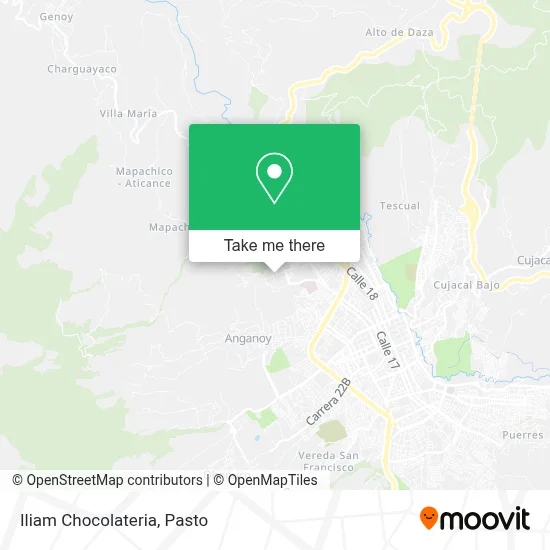 Iliam Chocolateria map