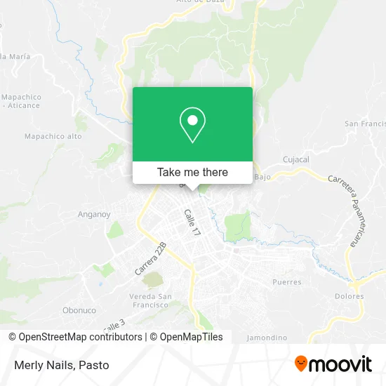 Merly Nails map