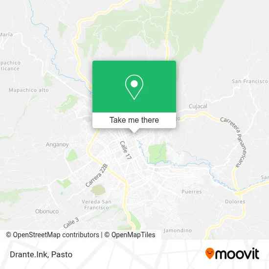 Drante.Ink map
