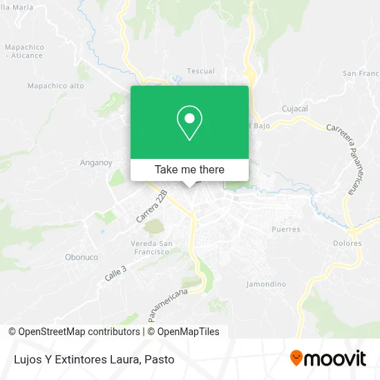 Lujos Y Extintores Laura map