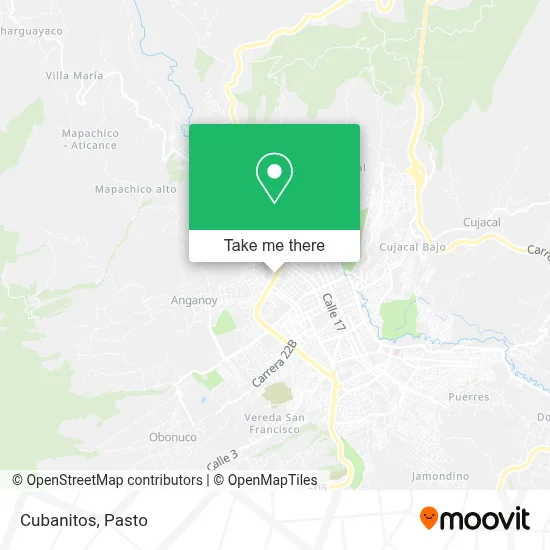 Cubanitos map