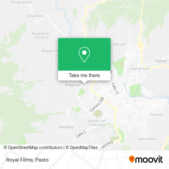 Royal Films map