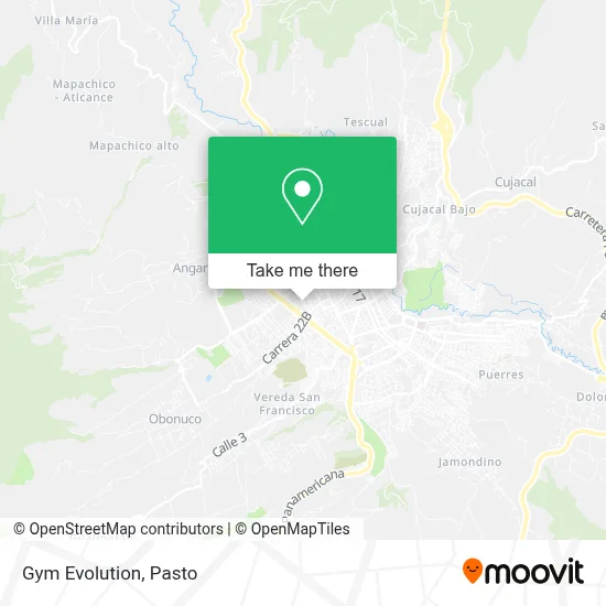 Gym Evolution map