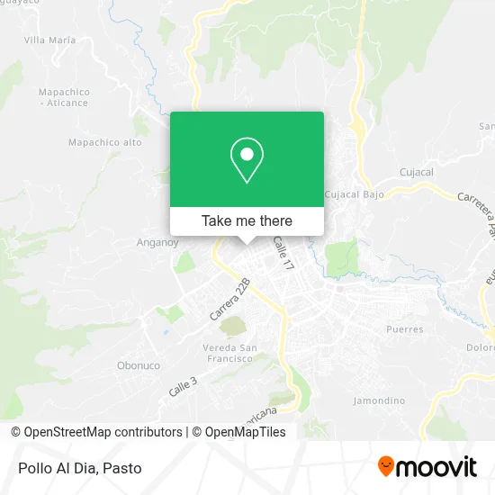 Pollo Al Dia map
