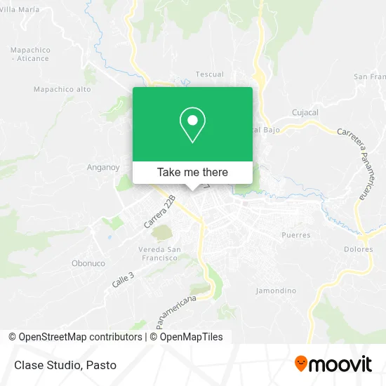 Clase Studio map