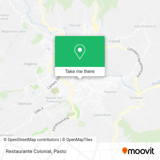 Restaurante Colonial map