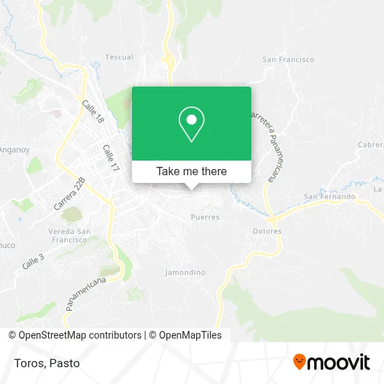 Toros map
