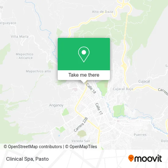 Clinical Spa map