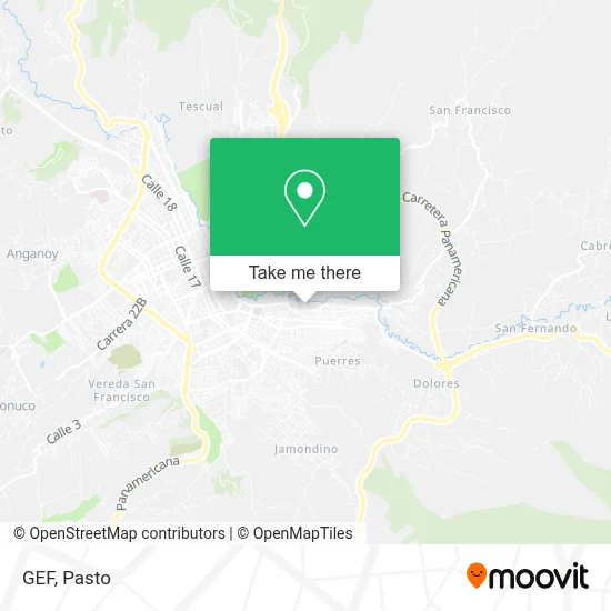 Gef map