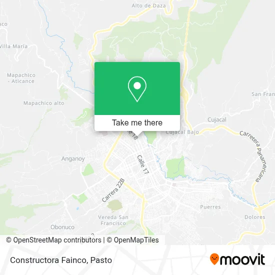 Constructora Fainco map