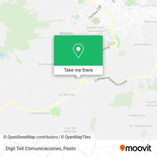 Digil Tell Comunicaciones map