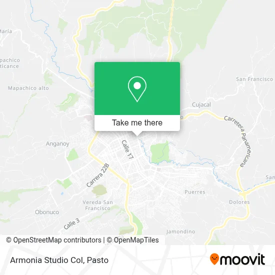 Armonia Studio Col map