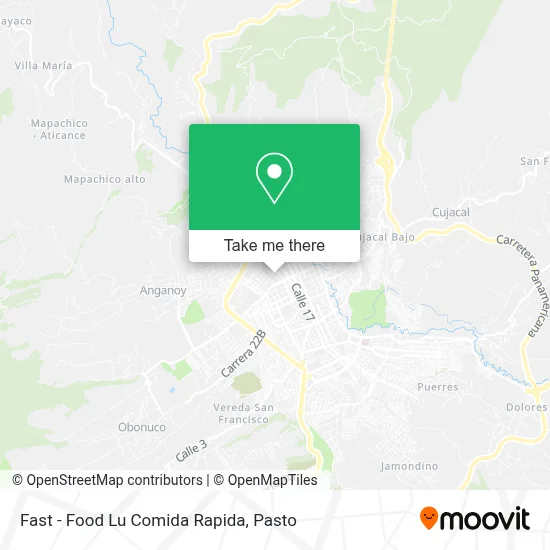 Fast - Food Lu  Comida Rapida map