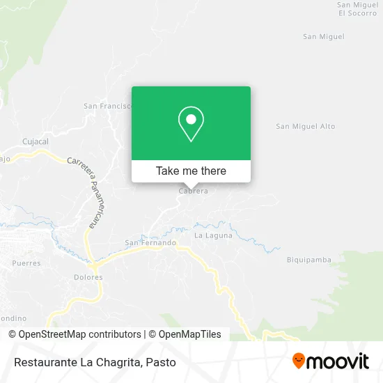 Restaurante La Chagrita map
