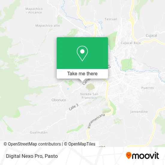 Digital Nexo Pro map