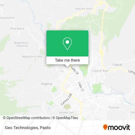 Geo Technologies map