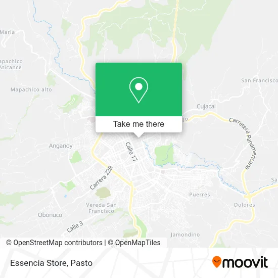 Essencia Store map